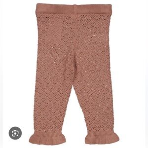 Müsli by green cotton daydream knit scallop pants